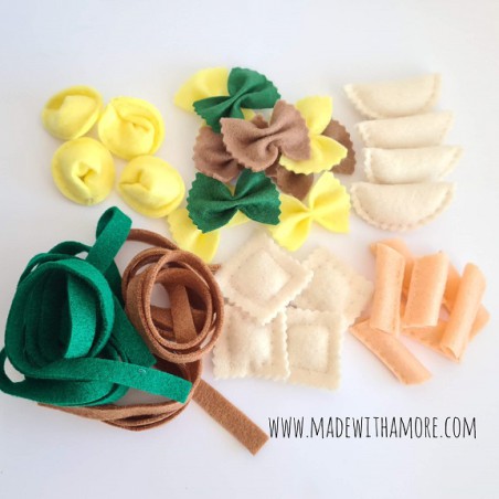 Felt Play food - Set 04