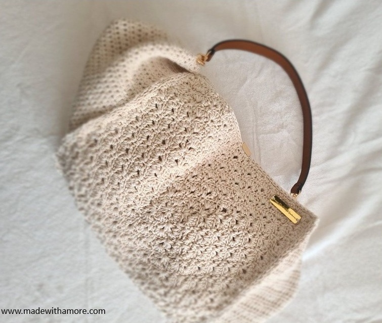 Boho-Chic - Tasche 01 Beige (Nur auf Bestellung)