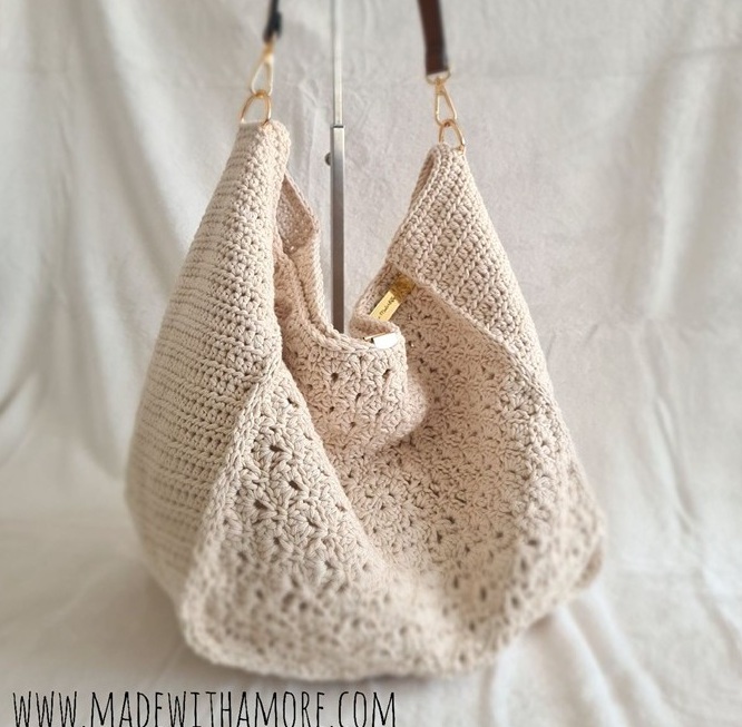 Boho-Chic - Tasche 01 Beige (Nur auf Bestellung) – Bild 3