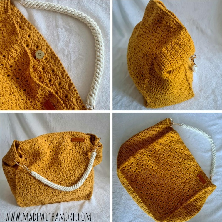 Boho-Chic - Tasche 01 Senf