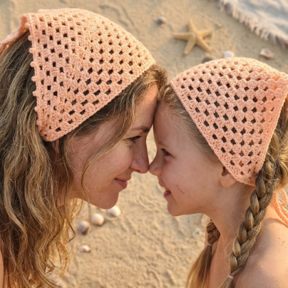 Bandana-Set "Mutter & Tochter"