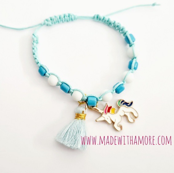 Makramee-Armband für Kinder 06
