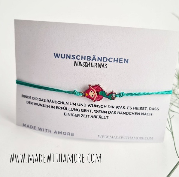 Wunschbändchen mit Schiebeknoten 49