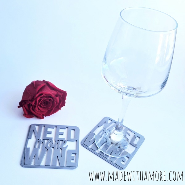 Untersetzer Set - Need more Wine